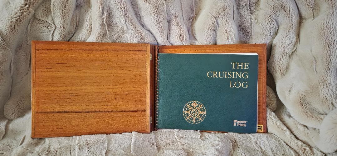Weems & Plath "The Cruising Log" Spiral Logbook with Hardwood Cover