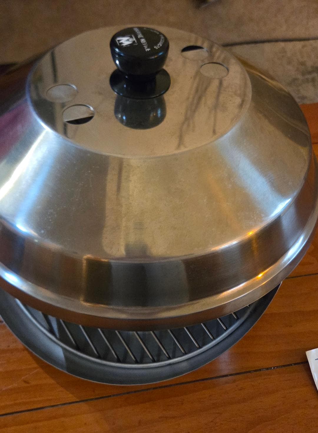 Magma Marine Kettle A10-004 Charcoal Grill w/ Rod Holder Mount & Storage Bag